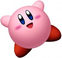 Kirby i tyg på Wii