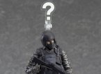 Humoristisk Metal Gear Solid-plastsoldat under tillverkning