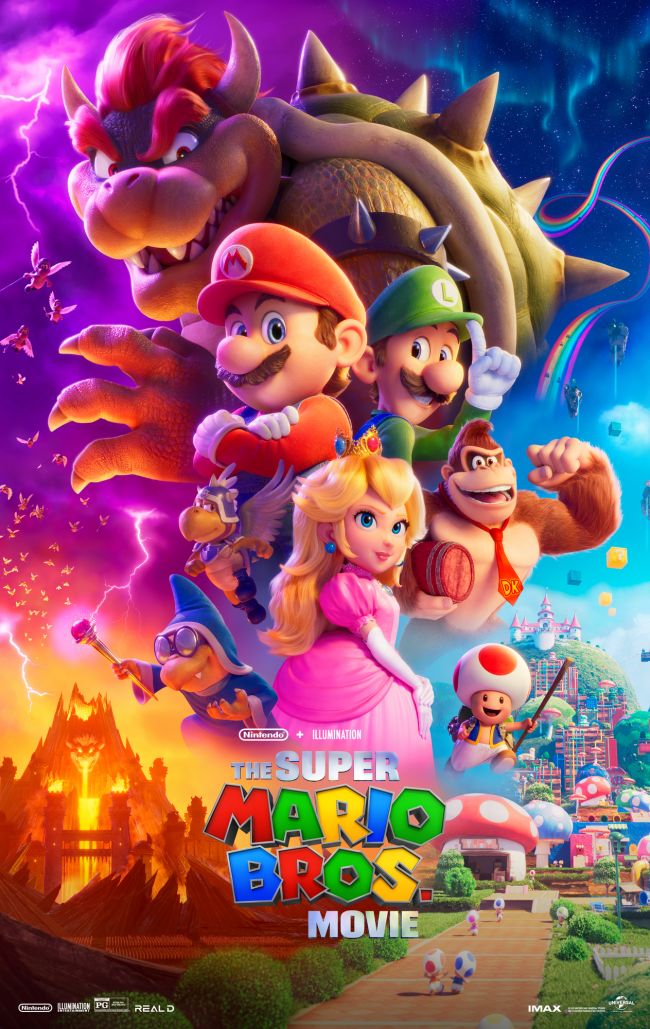 Här är The Super Mario Bros Movie-filmaffischen