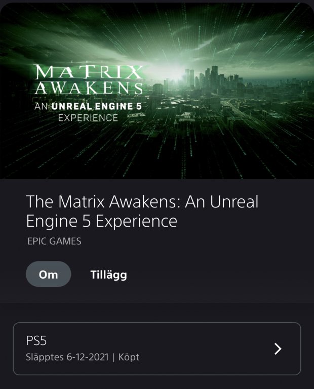The Matrix Awakens U5 Experience