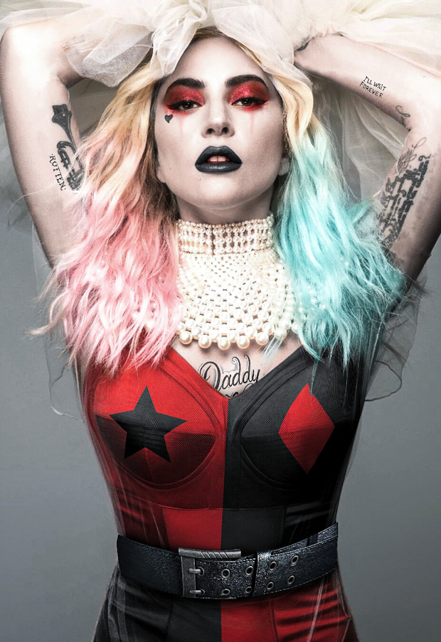Väldigt nyfiken på Gaga som Harley Quinn