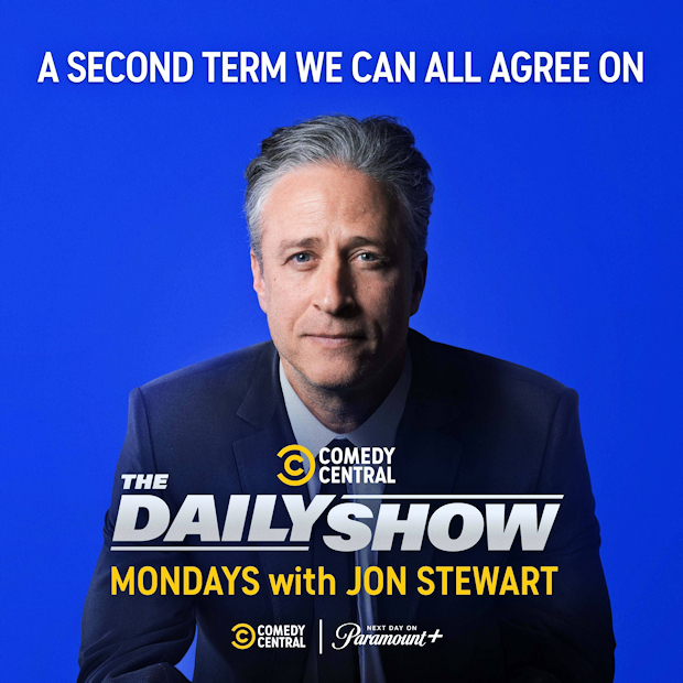 Otroligt pepp på Jon Stewarts comeback
