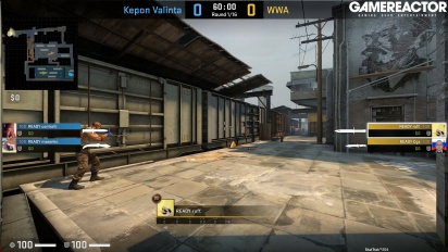 CSGO: Gamereactor 2v2 januari turnering - WWA vs Kepon Valinta på train