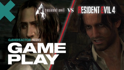 Resident Evil 4 Remake vs Original Gameplay Jämförelse - Leon & Luis Sera försvara kabinen