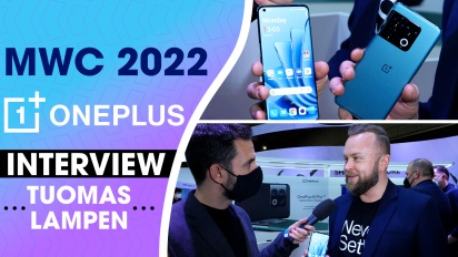 MWC 2022 - OnePlus 10 Pro - Tuomas Lampen Interview