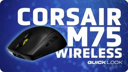 Corsair M75 Wireless (Quick Look) - Designad av de bästa
