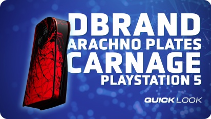 dbrand Arachnoplates Carnage for PlayStation 5 (Quick Look) - Låt det bli blodbad